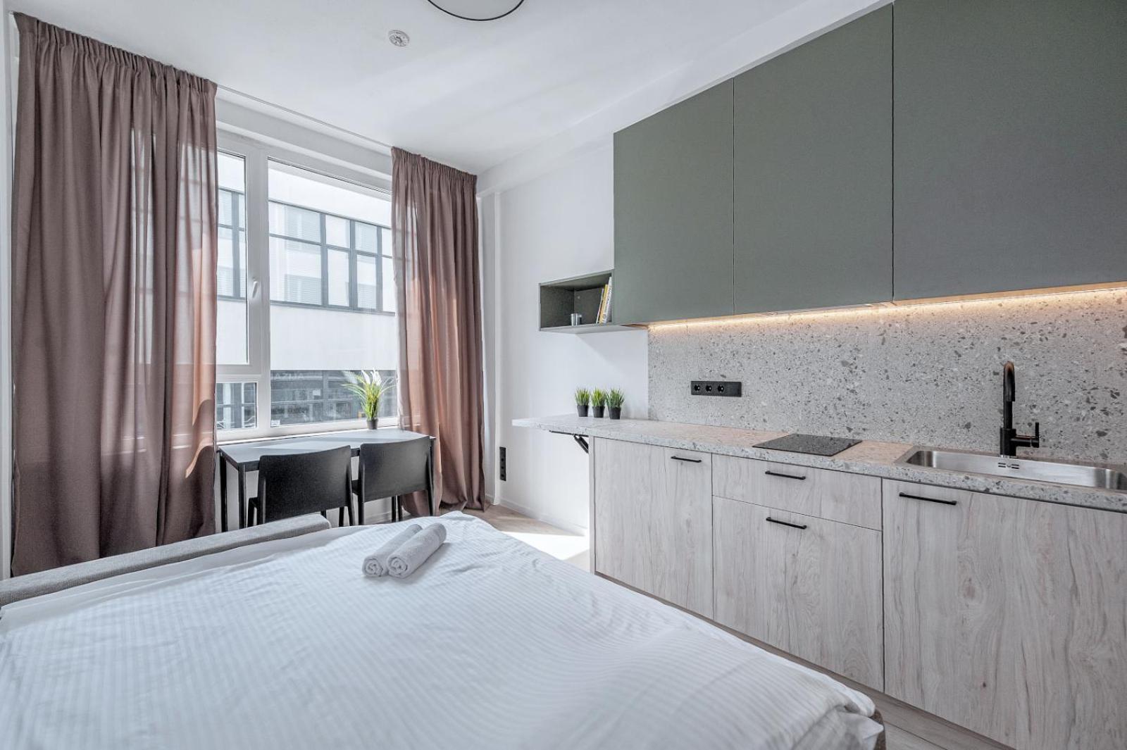 P-One Apartments - Self Check-In Vilnius Luaran gambar